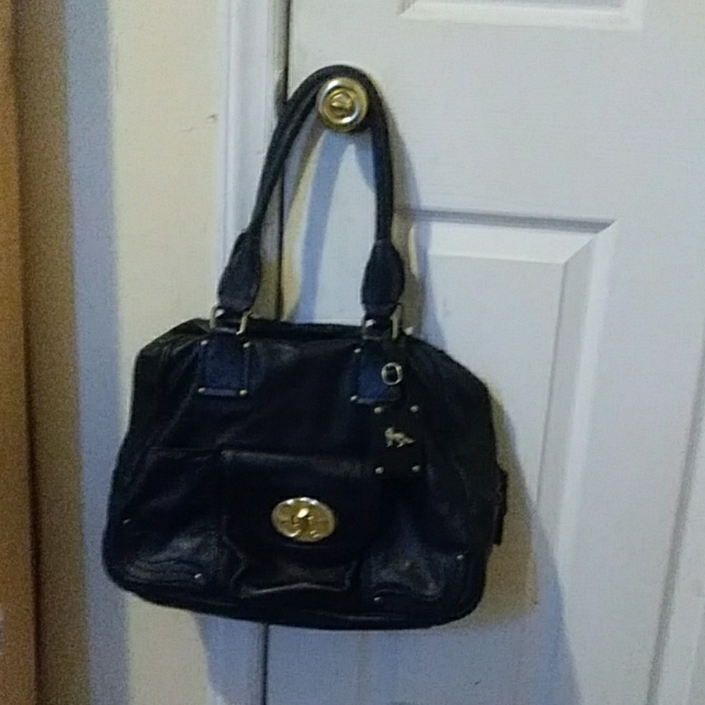 Emma fox hand bag clean inside large zipper up thr
